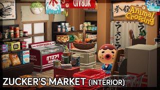 Let's decorate Zucker's market  // Japanese island // Animal Crossing New Horizons Speed Build