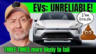 EV reliability is actually terrible. (And here's the proof.) | Auto Expert John Cadogan