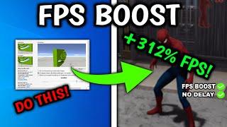 The Ultimate FPS Boost Guide For Spiderman Remastered (Easy Steps)