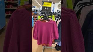 $1 WALMART WOMEN’S CLOTHES‼️ WALMART CLEARANCE‼️ #shorts