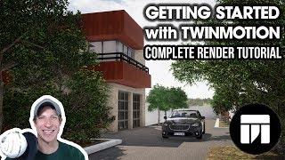 Getting Started RENDERING IN TWINMOTION (EP 2) - Complete Photorealistic Rendering Workflow