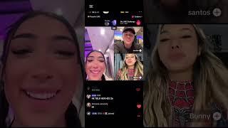 Brianna Olsen on TikTok live at the old hype house