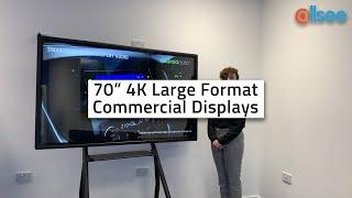 70in 4K Large Format Commercial Displays