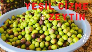 Yeşil Çizme Zeytin Nasıl  Yapılır / Yeşil Zeytin Nasıl Tatlandırılır