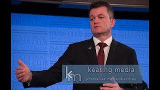 Keating Media Question to Andrew Colvin AFP Commissioner National Press Club