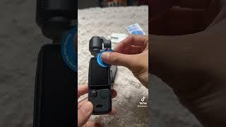 Installing screen protector on pur DJI osmo pocket 3 #camera #osmopocket #djiosmopocket