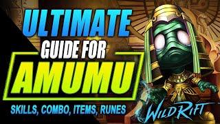 Amumu Wild Rift Guide | Tutorial for Skill Combo, Items, Runes and Gameplay
