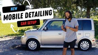 Beginner Mobile Detailing Vehicle Setup & Tour. Everything You need to Start Detailing.