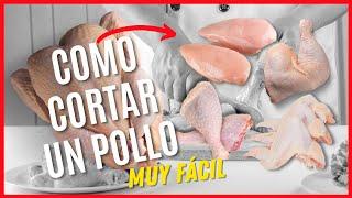 Como CORTAR un POLLO ENTERO | Trucos y consejos