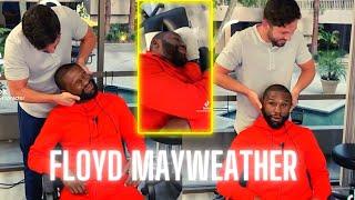 FULL VIDEO: Floyd Mayweather's EXPLOSIVE Chiropractic Session! #Mayweather #Chiropractic 