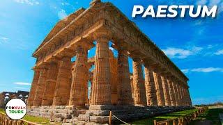 Greek Ruins Walking Tour - Paestum, Italy [4K/60fps]