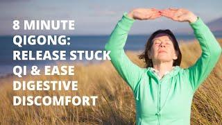 8 Minute Qigong | Release Stuck Qi And Ease Digestive Discomfort | Qigong for Beginners