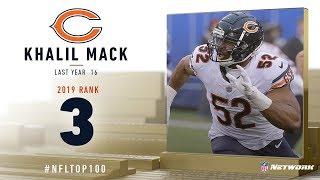 #3: Khalil Mack (LB, Bears) | Top 100 Players of 2019 | NFL