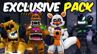 I Used EVERY Exclusive Pack Unit.. (Five Nights TD)