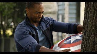 Sam practicing with Captain America's Shield - Training Scene | Falcon and the Winter Soldier | 1x05