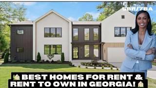  Best Homes for Rent & Rent to Own in Georgia! | Atlanta Homes for Sale 5 Bedroom