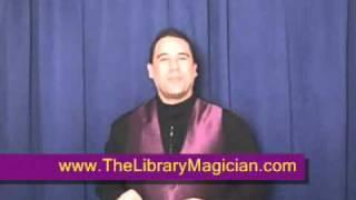 NJ Magician Mark H. Wurst's 2010 Library Summer Reading Program Tips - Video #8 - SAVING MONEY!