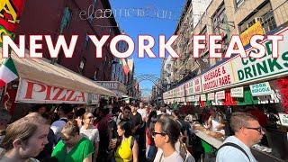 Feast of San Gennaro LIVE New York City Little Italy 2024