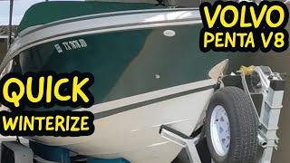 Winterizing Your Boat - How to Drain the Water from the Engine Winterize