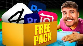 FREE 40GB Editing PACK 