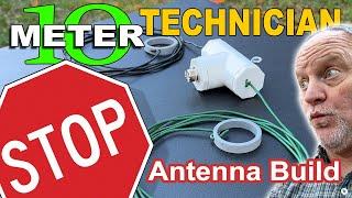 How To Build A 10 Meter Half Wave Dipole Antenna for 10 Meter Ham Radio