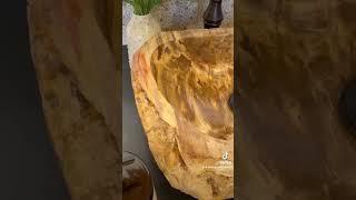 Petrified Wood Vessel Sink