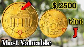 50 Euro cent Germany 2003 Nordic Gold coin value | All Countries