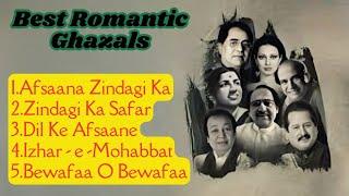 Hit Ghazals | Top 5 Ghazals | Nusrat Fateh Ali | Evergreen Ghazals | Famous Ghazal |