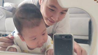 [아기육아]82일차 아기와 브이로그
