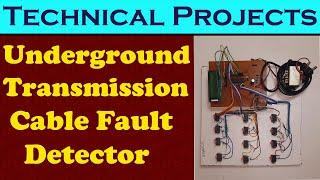 Underground Transmission Cable Fault Detector | Top Engineering Projects | #LearningElectronics