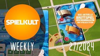 Weekly 27/2024 // Brettspiel-Reviews, Spieletreff, Vorschau