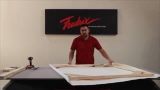 How to: Stretch It Yourself - Fredrix Pro Series Dixie Canvas Kit