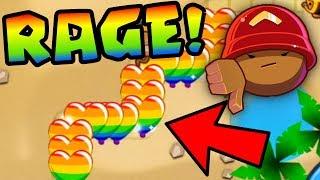 REGEN RAINBOW Rush Made Me RAGE... (Bloons TD Battles)