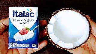 O Segredo do sorvete de coco que ninguém te ensina 