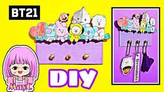 BT21 DIY KEYCHAIN ORGANIZER (without printer)// Cute & Inexpensive DIY// ARMY MayC// Philippines