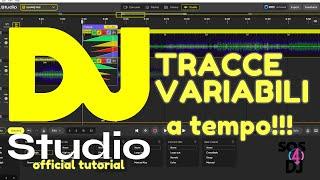 DJ.Studio mette a tempo qualsiasi traccia variabile @djstudioapp