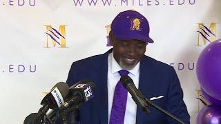 Chris Goode introduced as new Miles head football coach