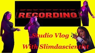 Studio Vlog w/ Slimdascientist. Freestyle rap, Freaknik vibess ️‍