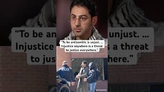 Palestinian Columbia student Mohsen Madawi is arrested by ICE at his final citizenship interview