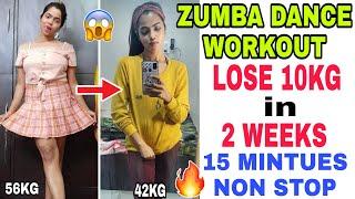 DAY 8: FULL BODY ZUMBA DANCE WORKOUT 15 MINT: Lose 10Kg in 2weeks|| 10 days transformation