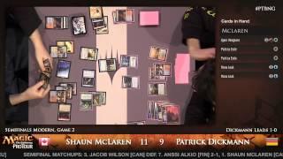 Pro Tour Born of the Gods - Semifinals - Patrick Dickmann vs. Shaun McLaren