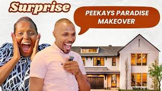 FINALLY @ThePeekays  PARADISE MAKEOVER SURPRISE | JENGA NA WAJESUS