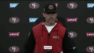 49ers Kyle Shanahan reveals Brock Purdy injury, reacts to another 4th QTR collapse