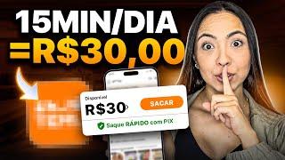 R$30,00 usando esse NOVO APP 15 minutos POR DIA | Trabalhar em casa pela internet como afiliado Temu