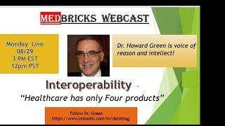 Dr. Howard Green - "Healthcare has only 4 products"
