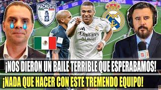 ¡NOS DESTROZARON! NARRADORES MEXICANOS DOLIDOS TRAS GOLEADA DEL REAL MADRID VS PACHUCA FINAL (3-0).