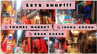 THAMEL MARKET | KATHMANDU NEPAL | INDRA CHOWK | ASAN BAZAR | SOLO TRAVEL | 