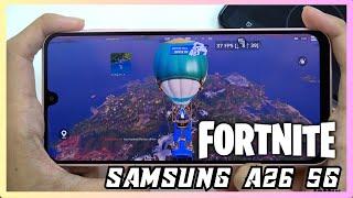 Samsung Galaxy A26 Fortnite Mobile Gaming test | Exynos 1380