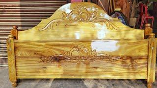 Wooden Box Bed Design 2023 | Box Bed Design Price | Wooden Box Khat design | Bed Design #2