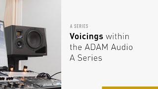 The A8H | What is a Voicing and how to Choose the Right One | ADAM Audio A Series